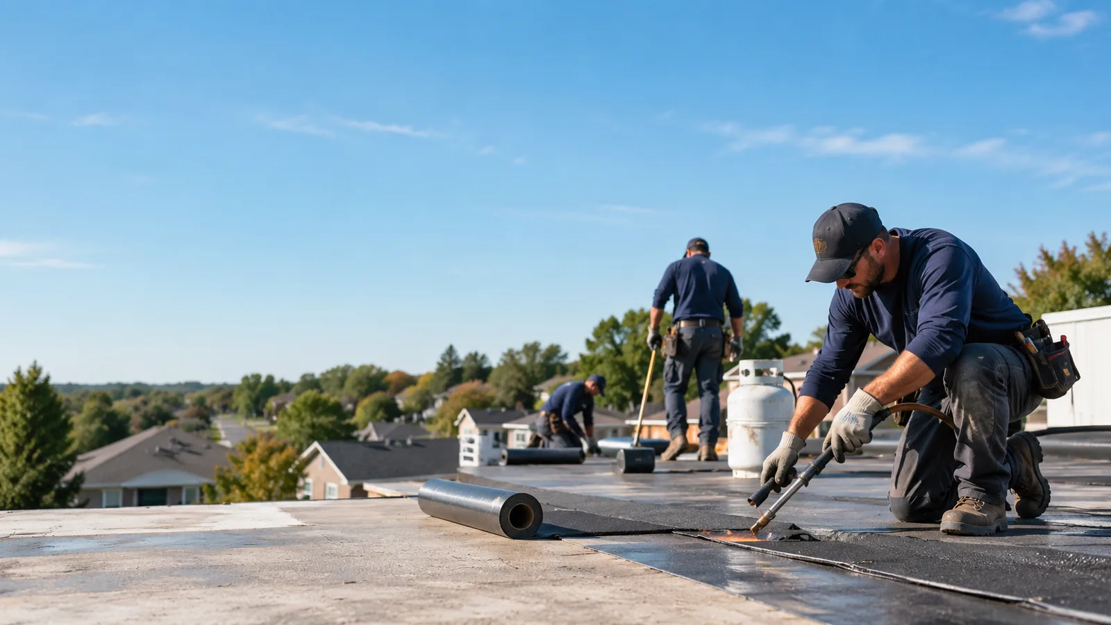 Flat Roof Leak Repair providers in Downs, KS